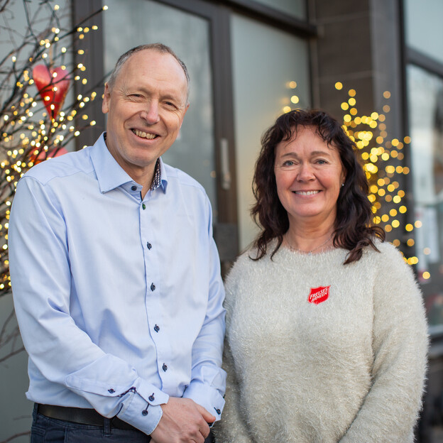 Istad gir juledonasjon til Varmestua Istad gir juledonasjon til Varmestua